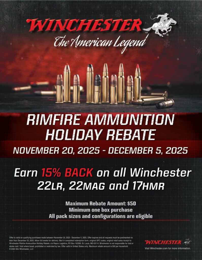 Winchester Holiday Rimfire Rebate