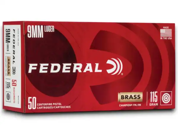 federal 9mm 115gr fmj