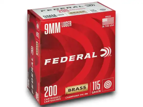federal 9mm bulk 5 200 rnd boxes